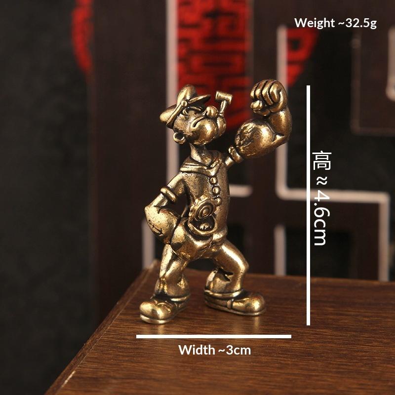 Desk Setup At Home - △ 1/2PCS Figura do Popeye, o