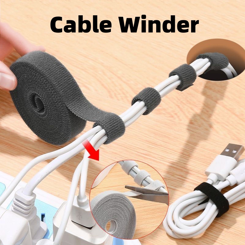 Desk Setup Cable Management - Organizador de Cabos Destacável: Protetor e