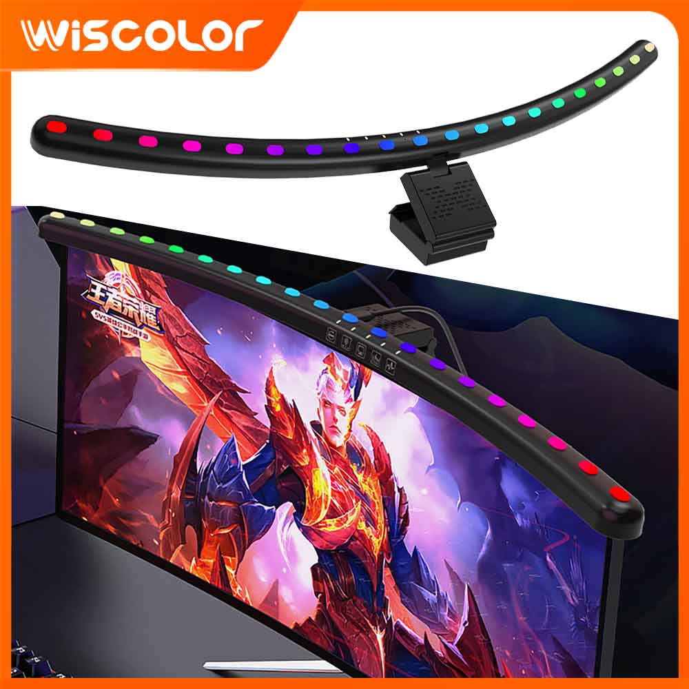 Barra de Luz RGB para Monitor, - Desk Setup Pc avaliação e preço
