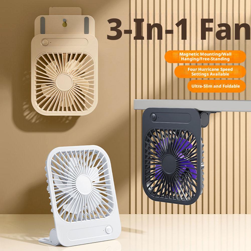 Ventilador magnético ultrafino - Desk Setup At Home avaliação e preço