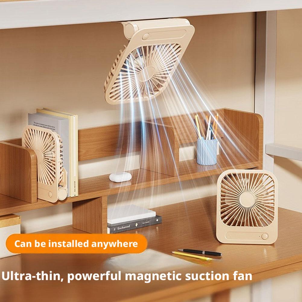 Ventilador magnético ultrafino - Desk Setup At Home avaliação e preço