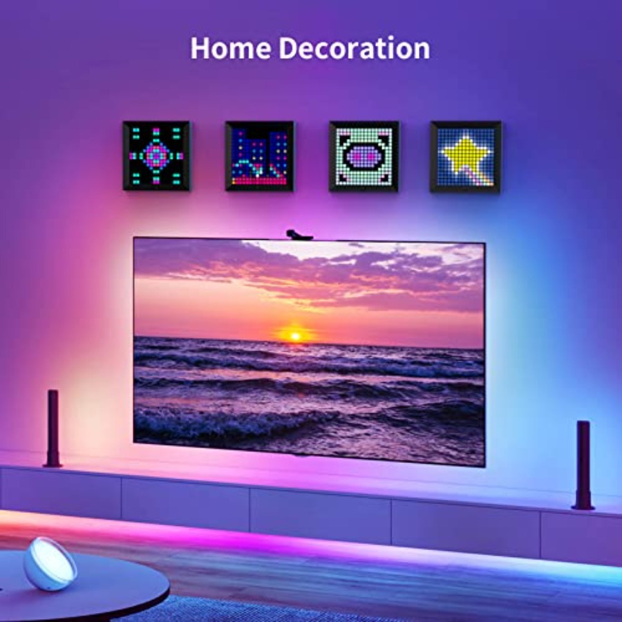 Painel de Exibição de Pixels L - Desk Setup Pc avaliação e preço