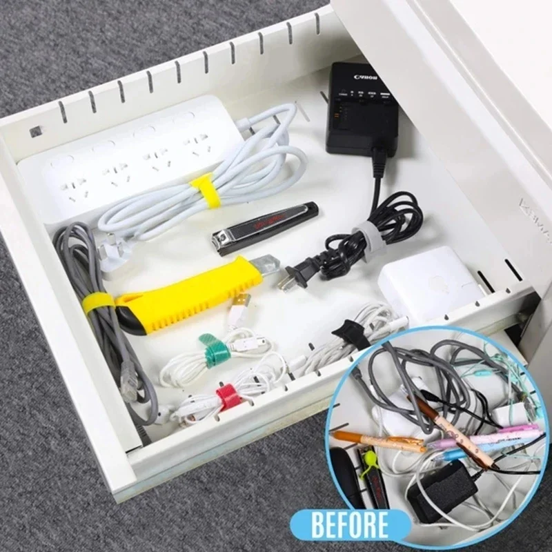 10/30/50 Peças Organizador de  - Desk Setup Cable Management avaliação e preço