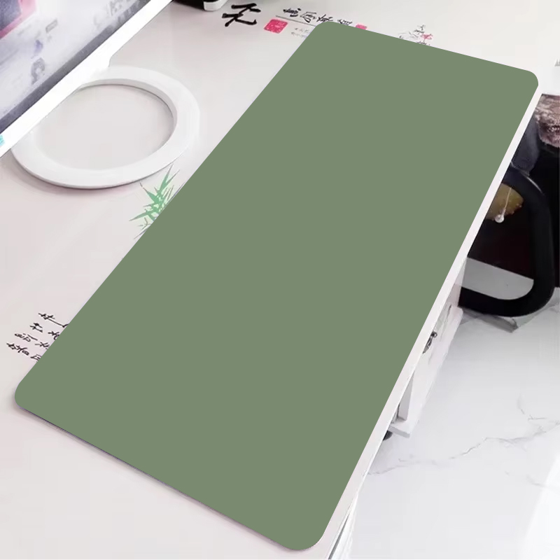 Sólido verde gaming mousepad g - Desk Setup Blue avaliação e preço