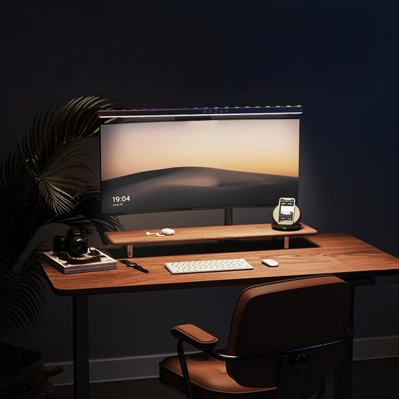 Lâmpada de mesa suspensa com l - Desk Setup Home avaliação e preço