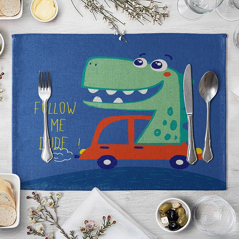 Dinossauro Verde Placemat dos  - Desk Setup Green avaliação e preço