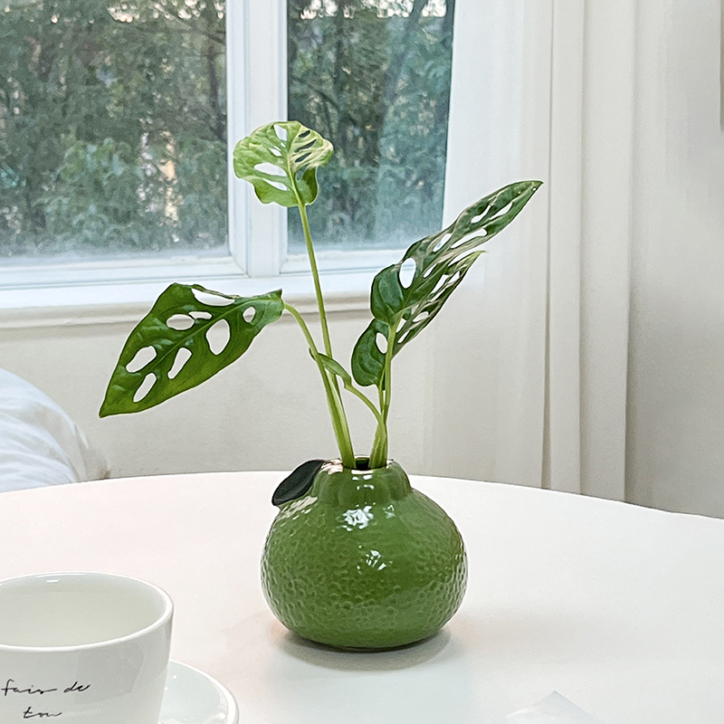 Vaso de Plástico Verde-Laranja - Desk Setup Green avaliação e preço