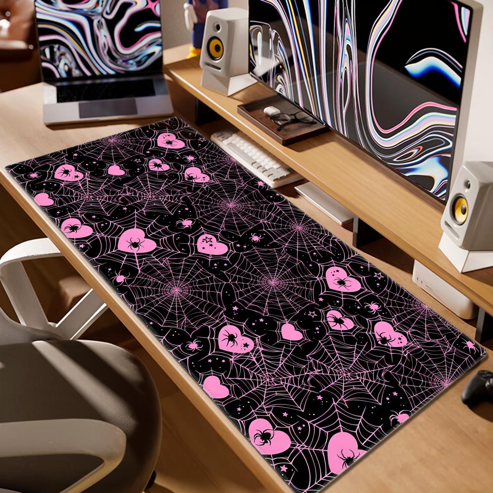Mouse Pad de Mesa 90x40 com Co - Desk Setup Pc avaliação e preço