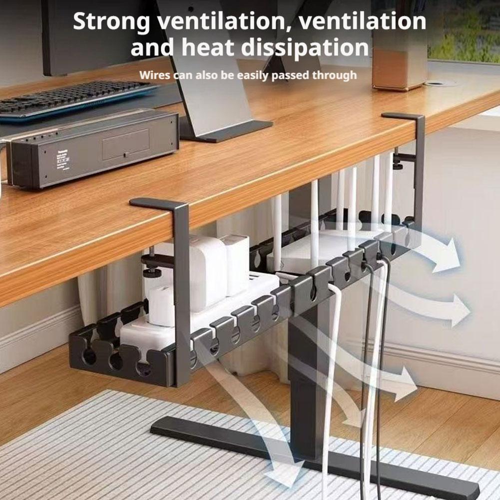Sob a mesa rack de armazenamen - Desk Setup Organizer avaliação e preço