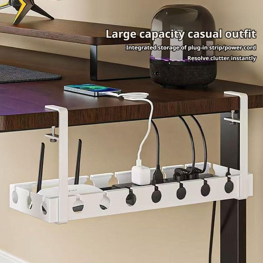 Sob a mesa rack de armazenamen - Desk Setup Organizer avaliação e preço