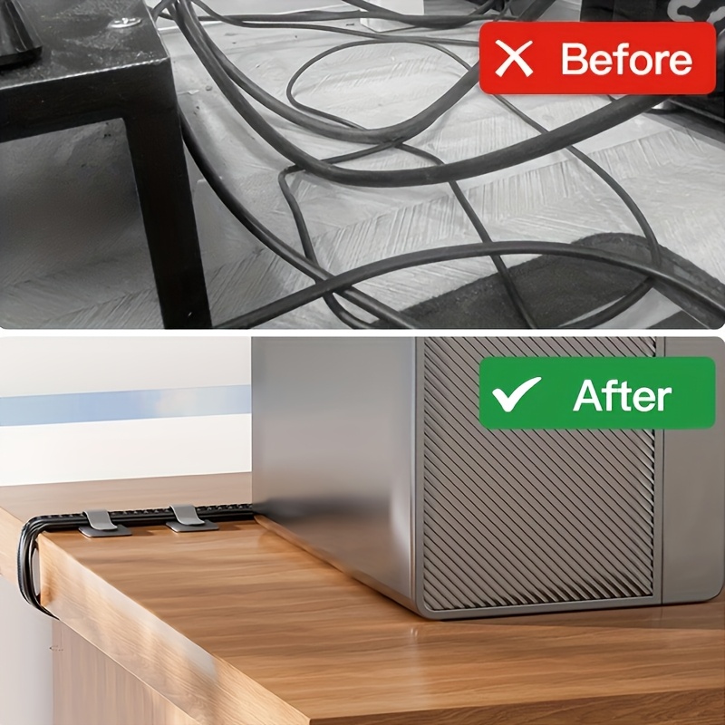 Abraçadeiras de Cabo Reutilizá - Desk Setup Diy avaliação e preço
