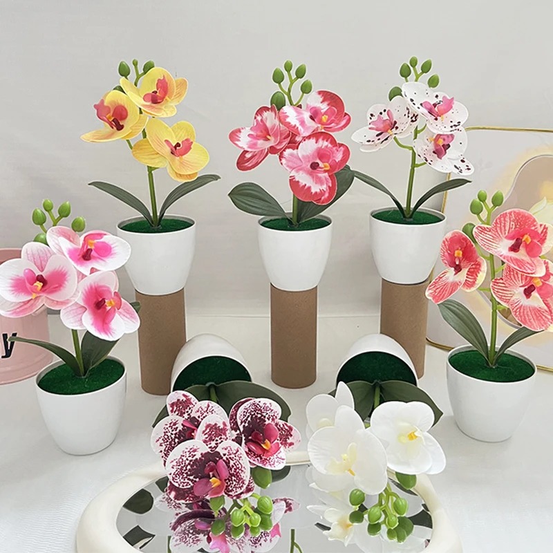 1 pçs 20cm plantas de simulaçã - Desk Setup At Home avaliação e preço