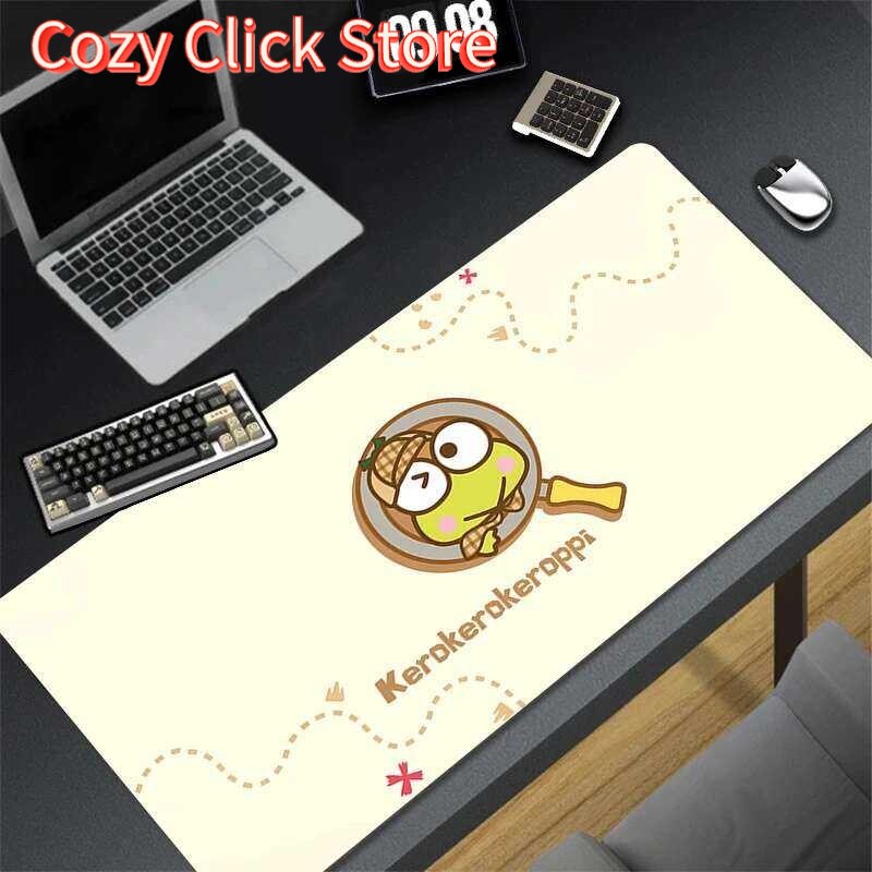 Kawaii sapo verde mouse pad po - Desk Setup Green avaliação e preço