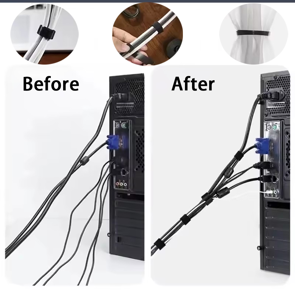 Organizador de Cabos 1 Peça: F - Desk Setup Cable Management avaliação e preço
