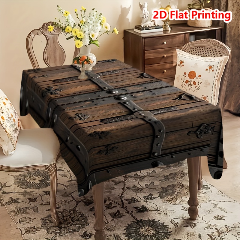 Uma peça de toalha de mesa com - Desk Setup Retro avaliação e preço