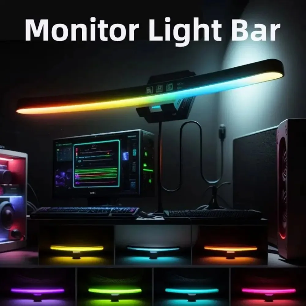 Barra de Luz para Monitor de C - Gaming Setup Desk avaliação e preço